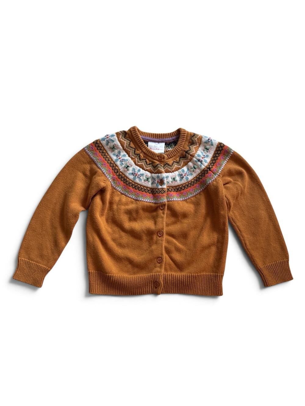 Hanna Andersson fair isle cardigan